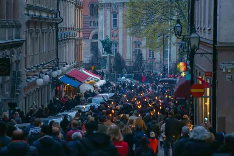 La nuit de Walpurgis en Suède