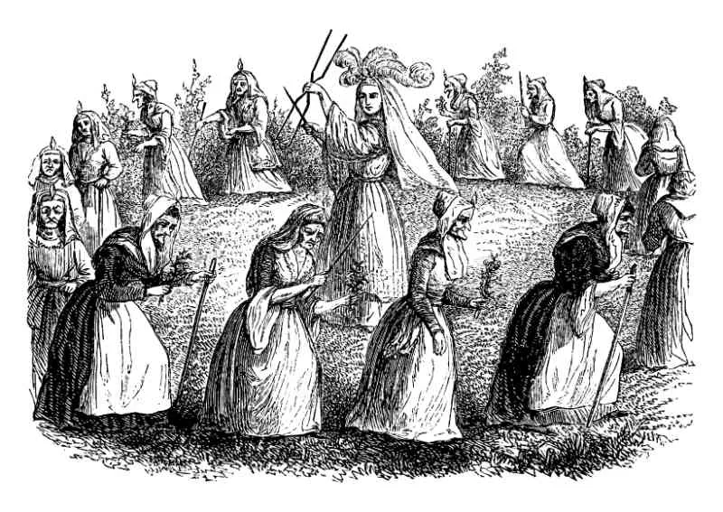 Le sabbat des sorcières à Valborg