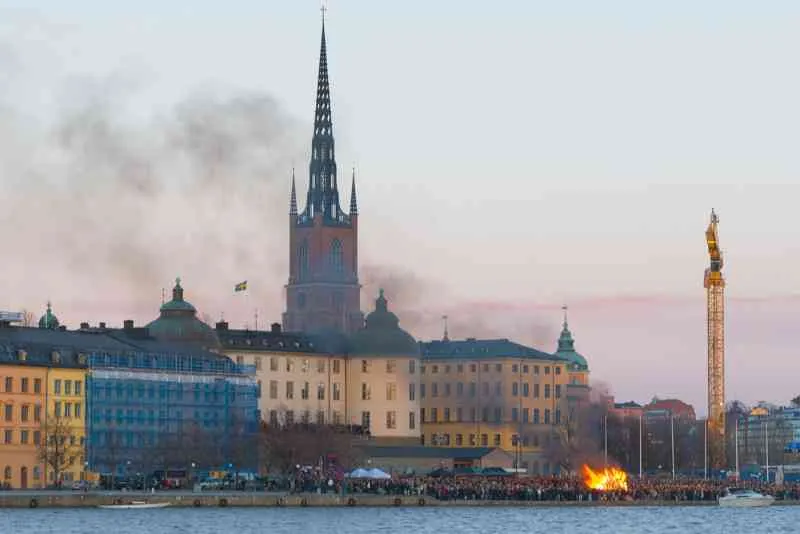 Valborg en Suède