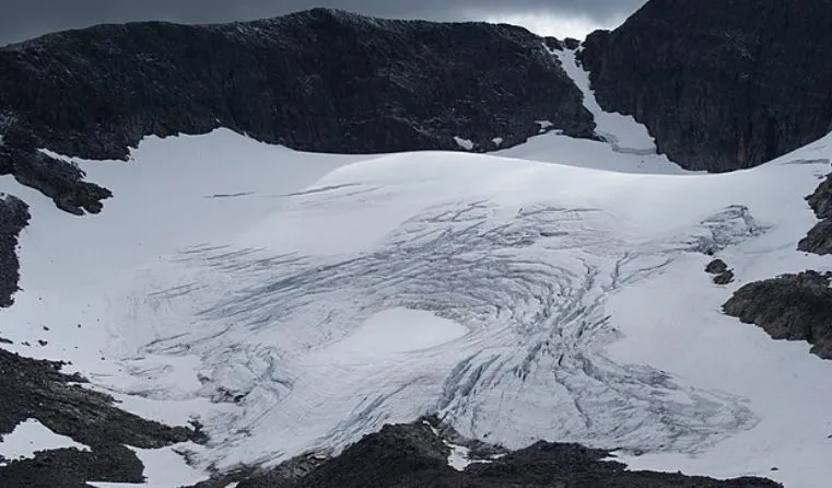 Le glacier de Helags