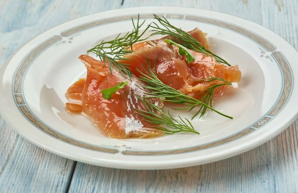 Gravad Lax sueco