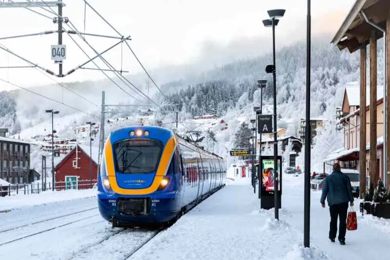 Itinéraires ferroviaires en Suède