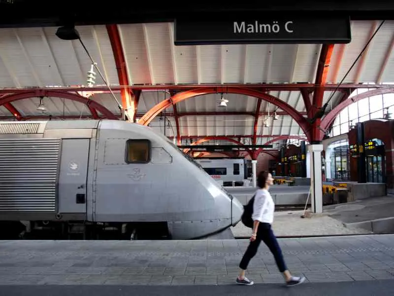 Itinéraire en train vers Malmö