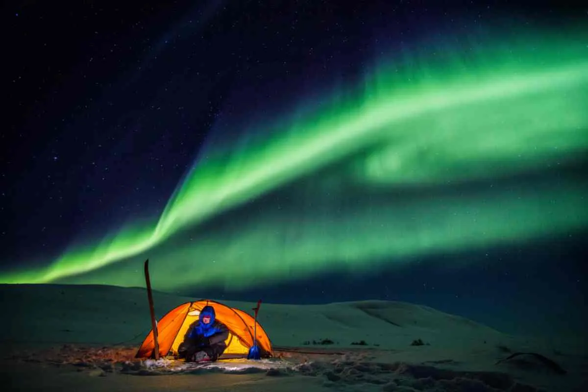 Acampar en Kungsleden