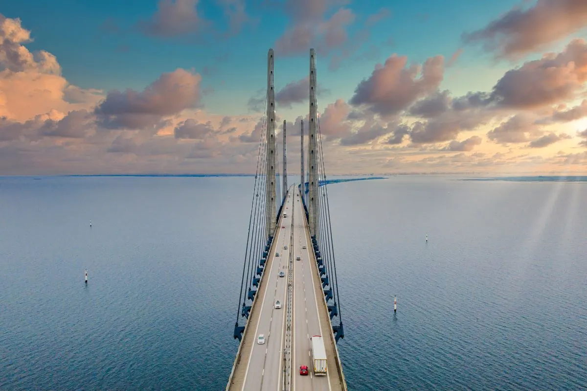 El puente de Øresund: un icono de la innovación nórdica