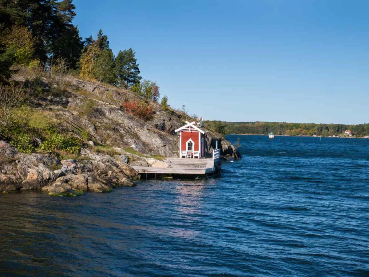 Île de Fjaderholmarna, Suède