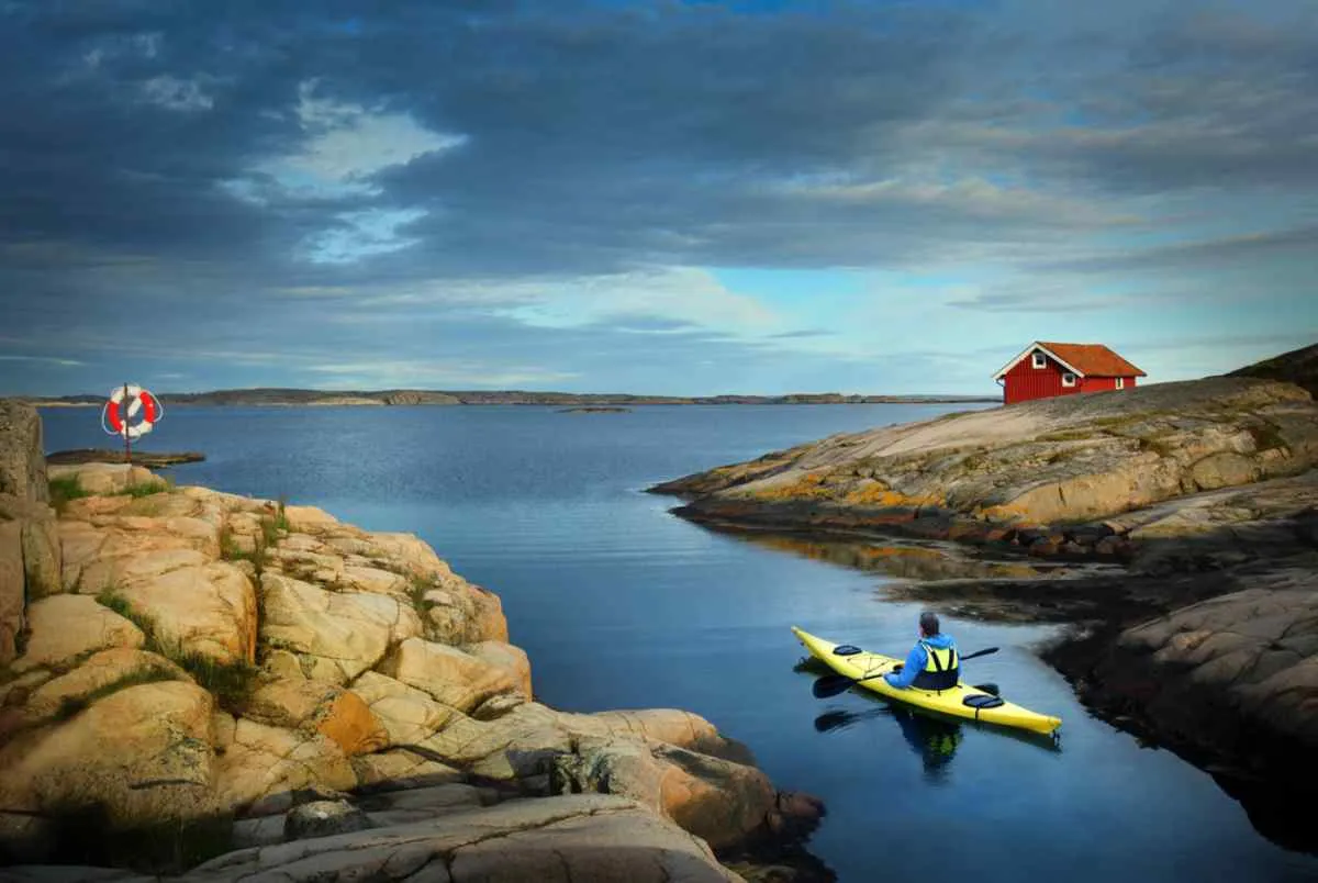 Kayak en Halland