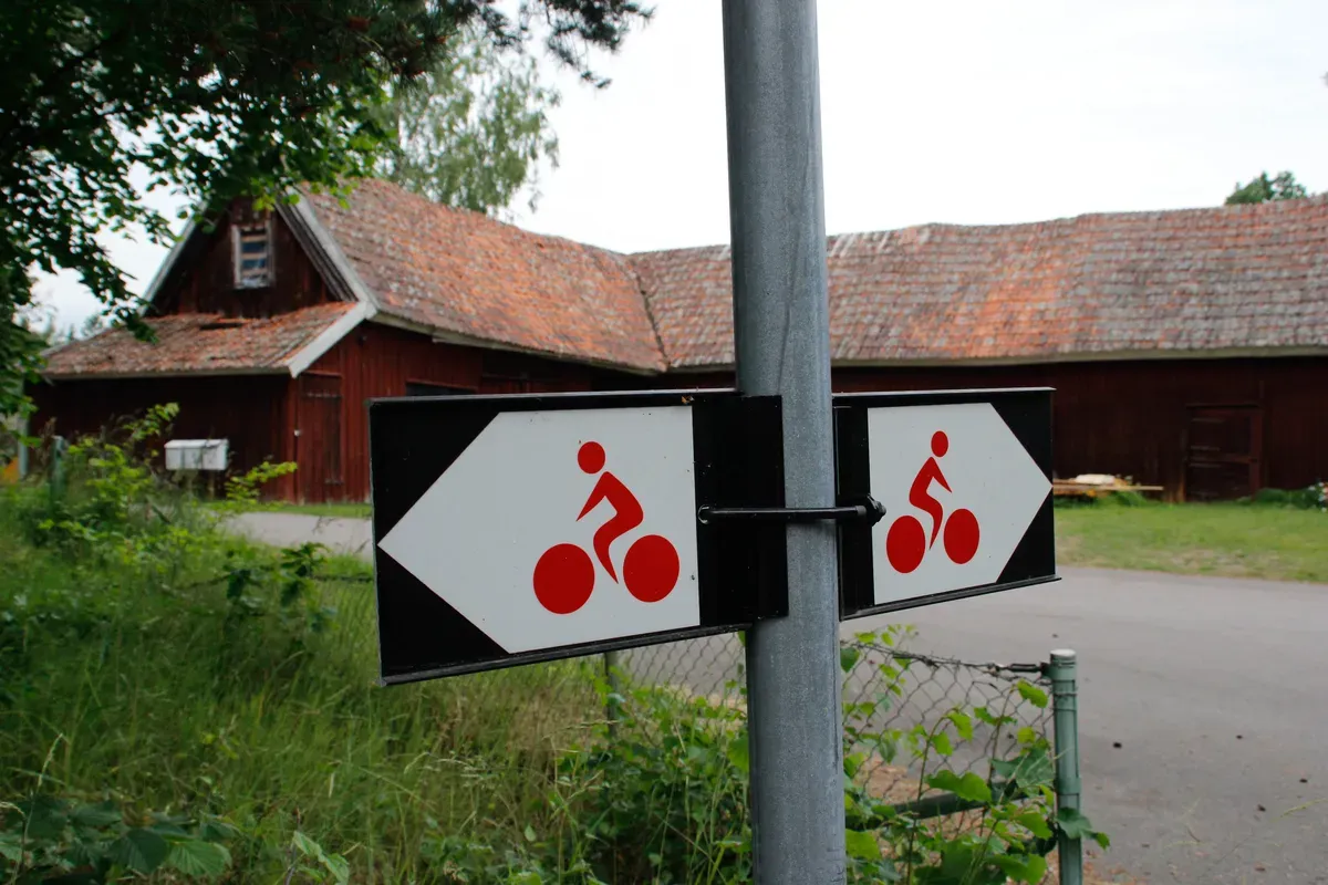 Percorsi ciclabili a Kalmar, in Svezia