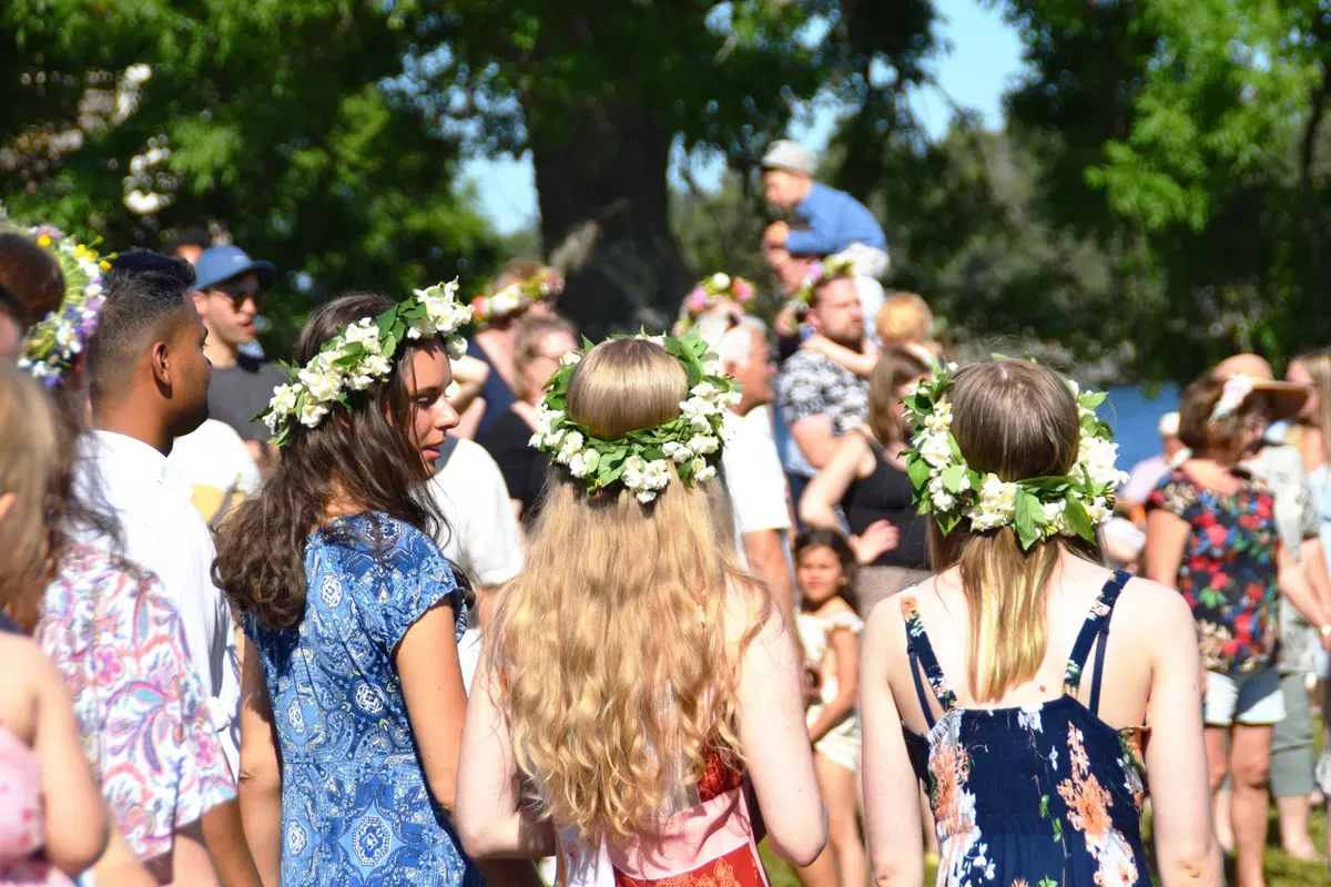 Midsommar en Suecia