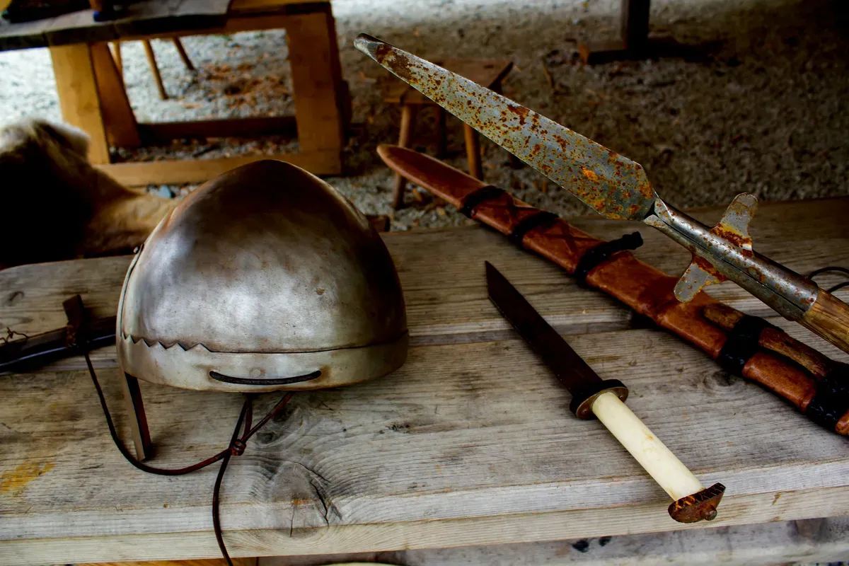 Collection d'objets vikings