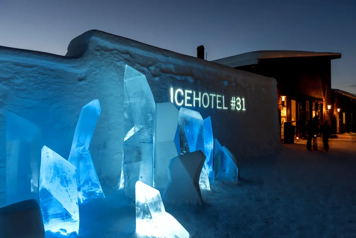L'Icehotel en Suède