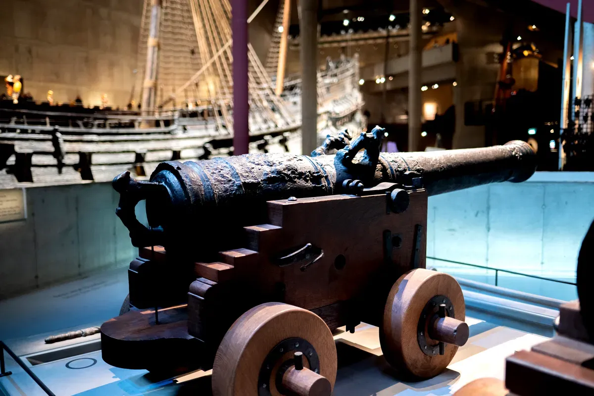 Intérieur du musée de Vasa