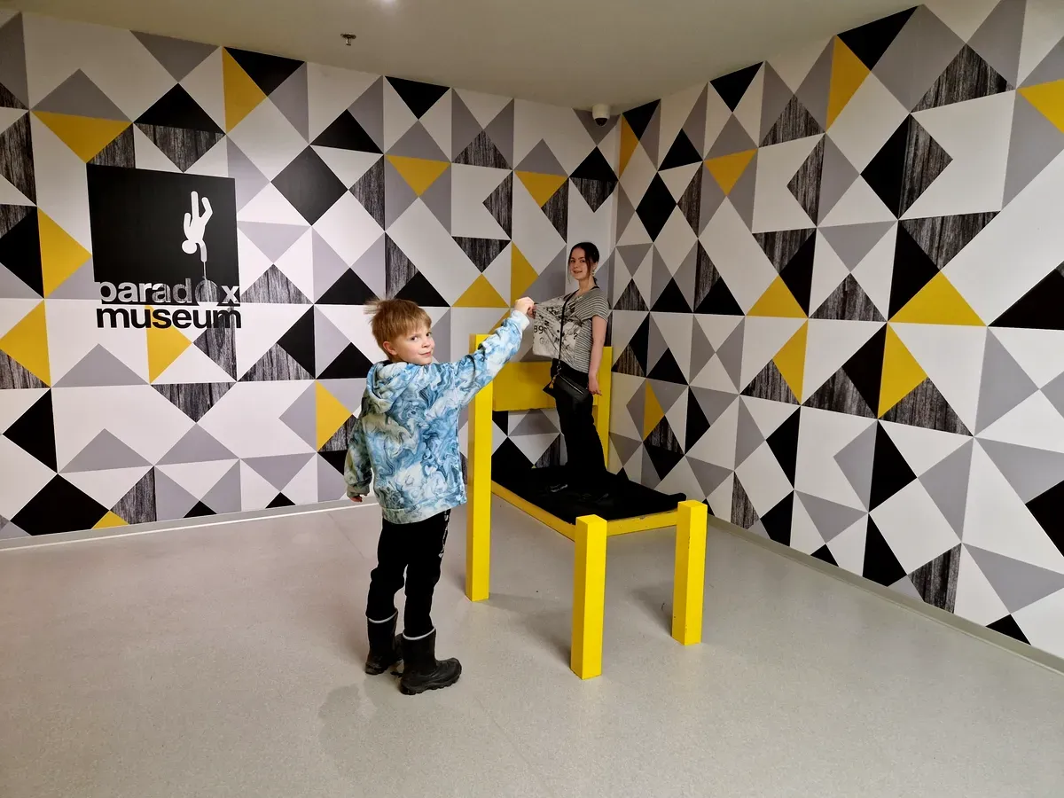 Le musée Paradox en Suède
