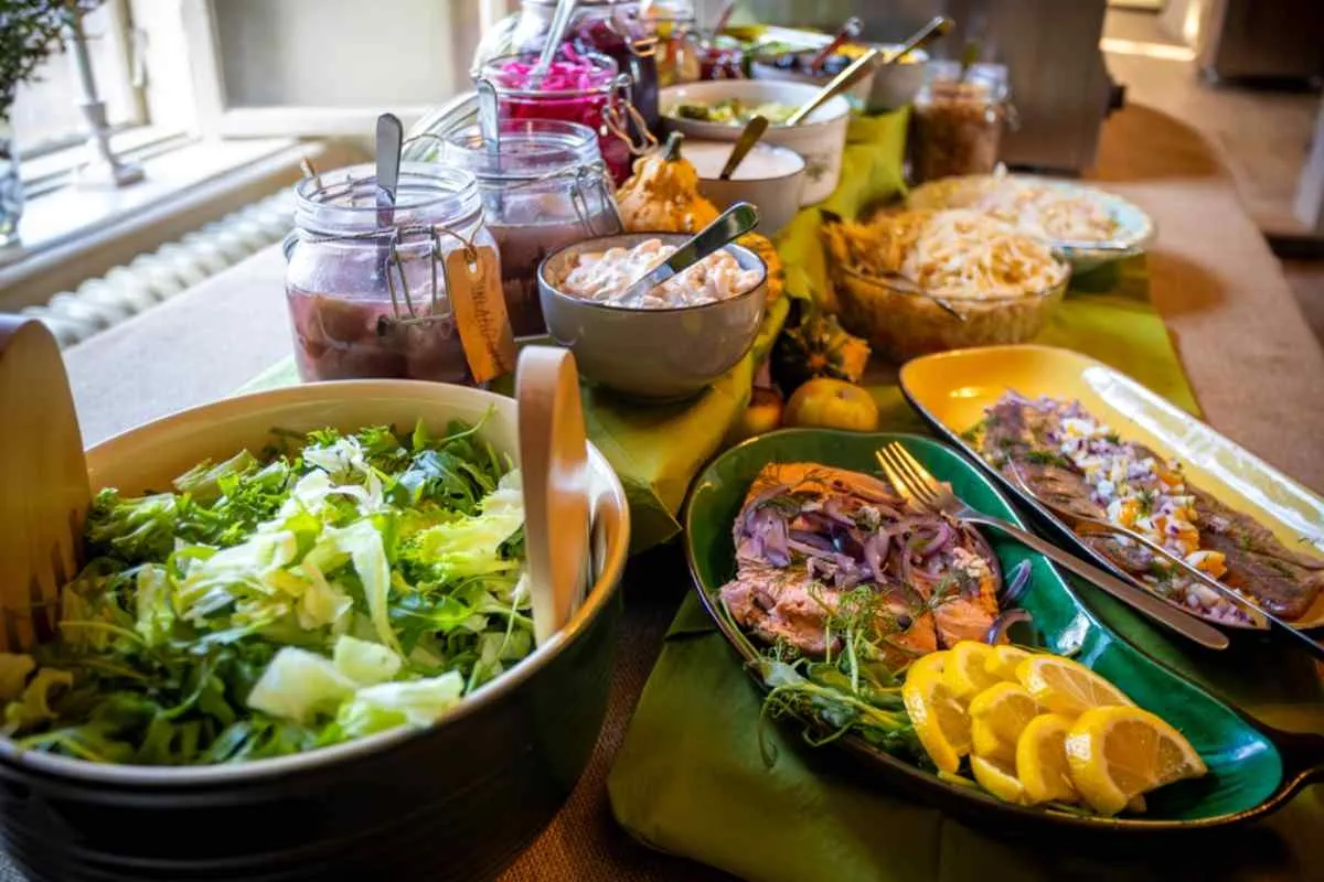smorgasbord o bufé sueco