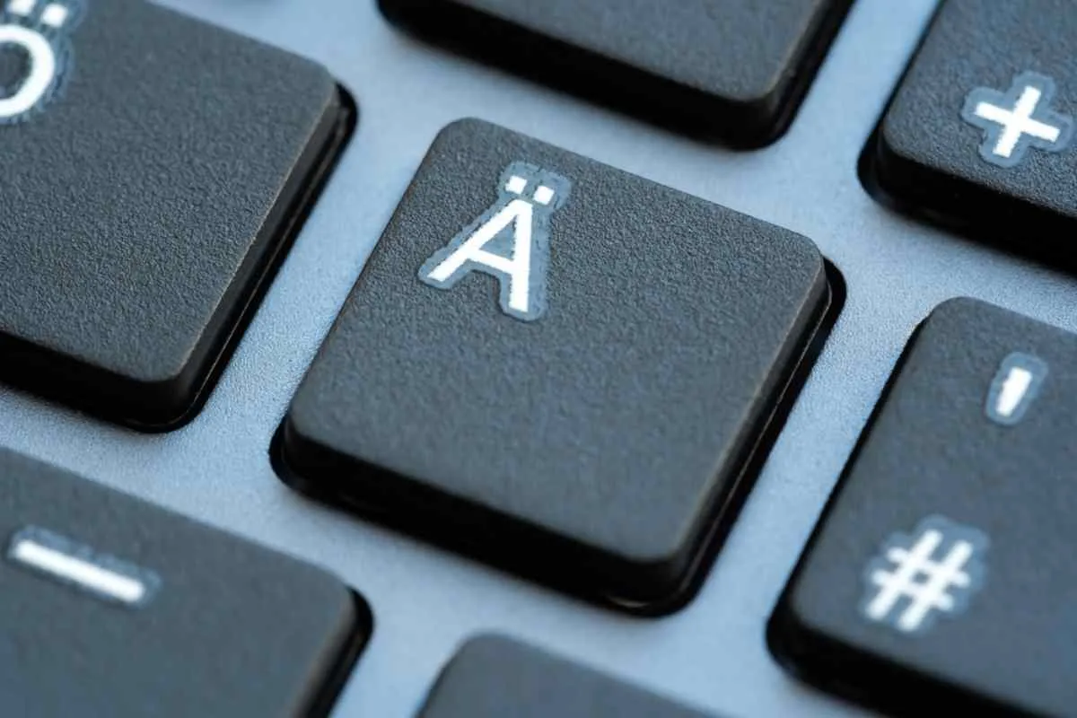 Teclado sueco