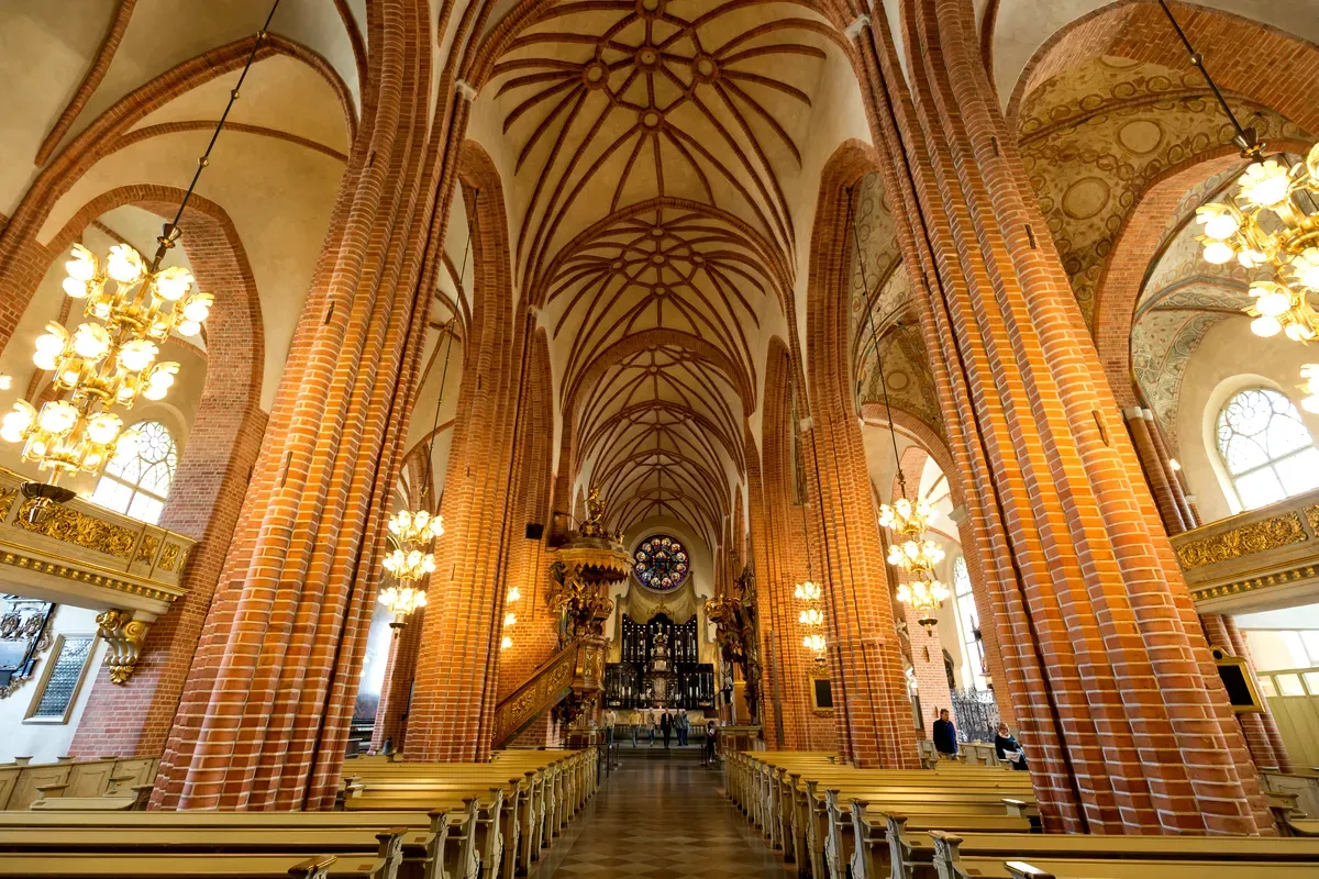 Interno della Cattedrale di Storkyrkan