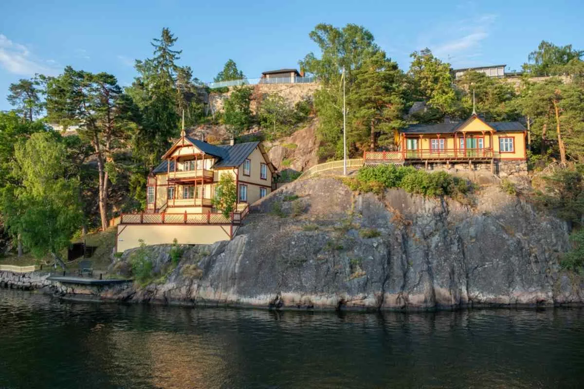 Villas en la costa de Sandhamn