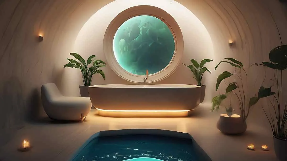 bellissima e moderna spa nordica