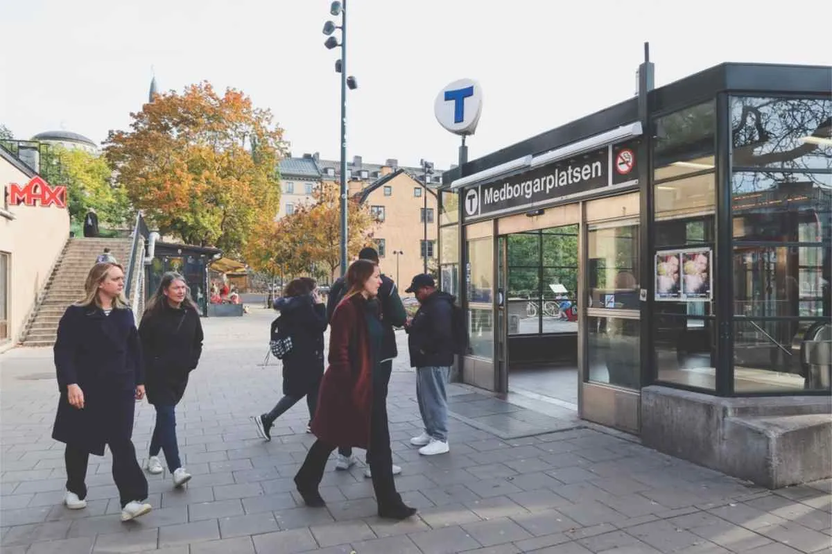 Station de métro Medborgarplatsen