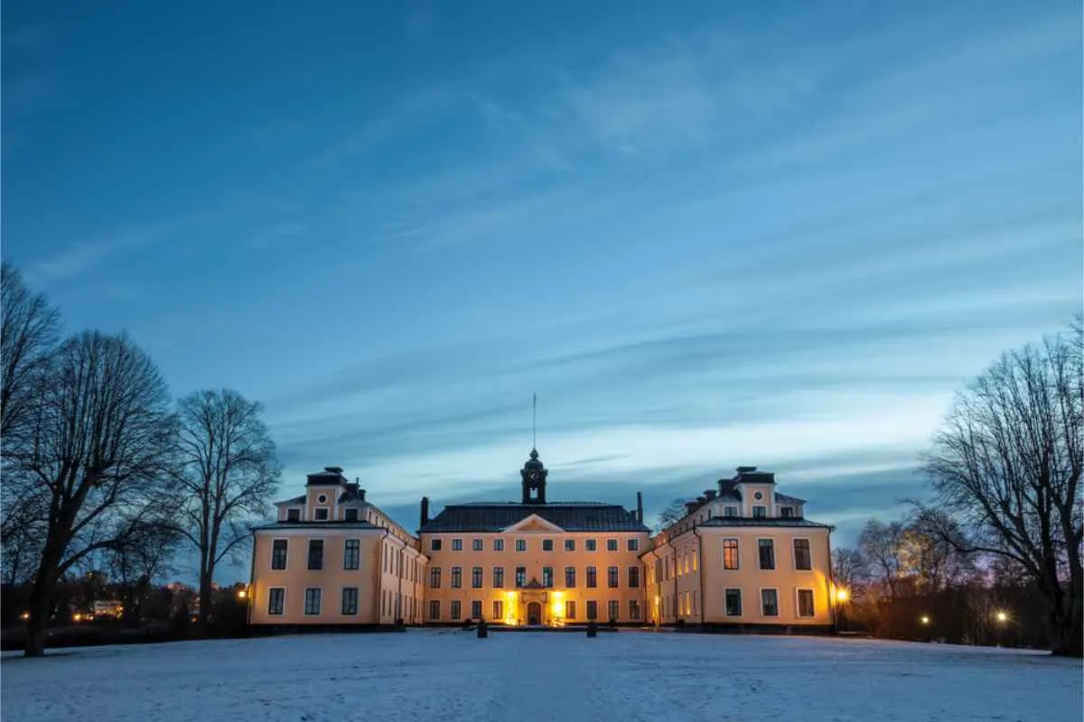El palacio de Ulriksdal en Estocolmo