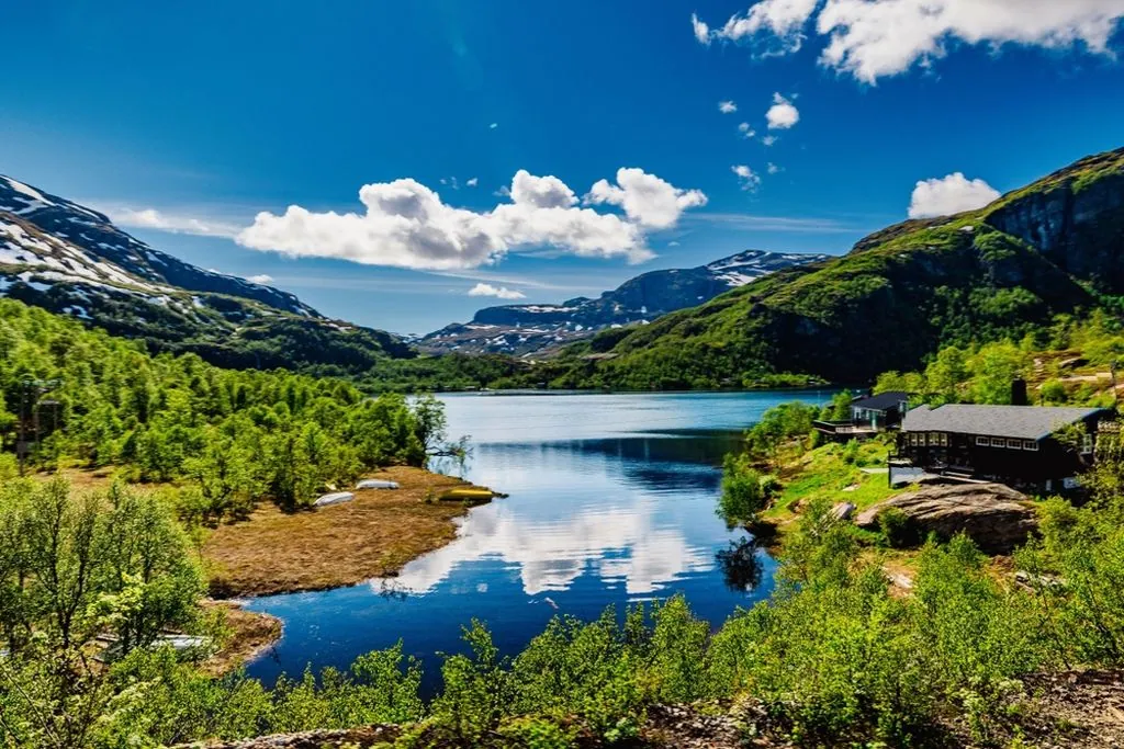 Der norwegische Handargerfjord