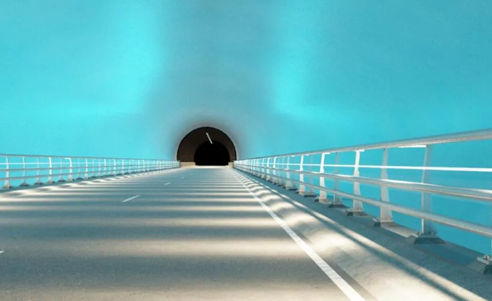 Dentro del túnel de Ryfast