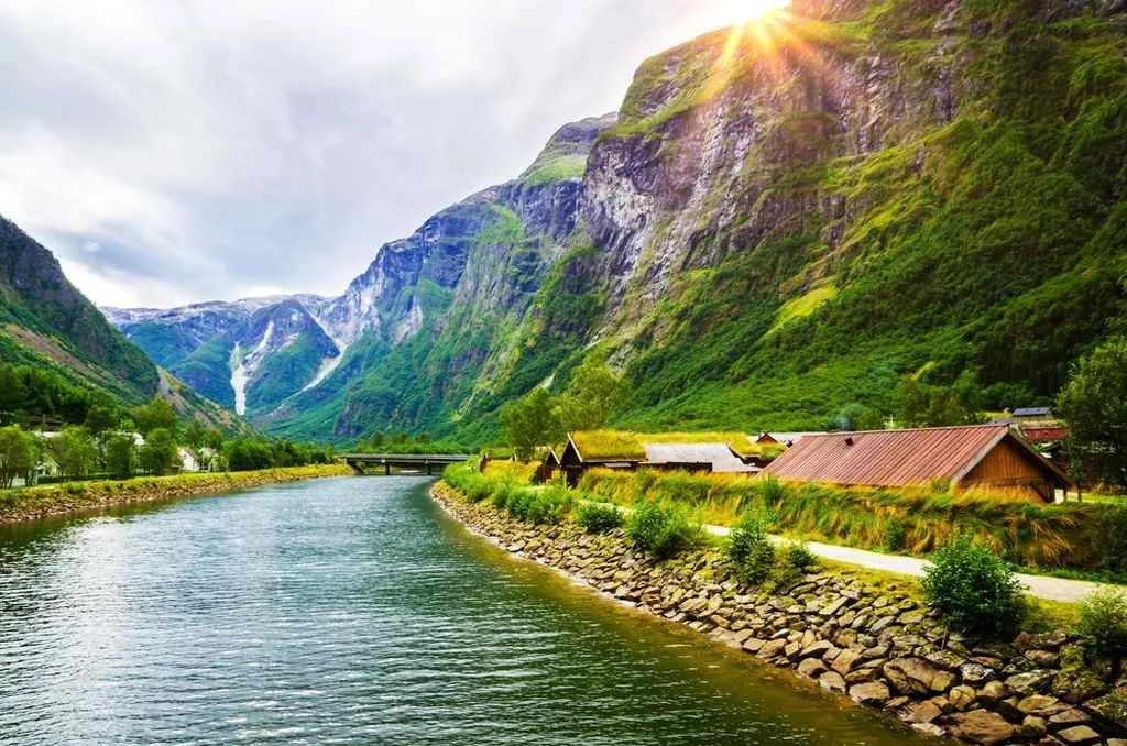 Le Sognefjord en Norvège