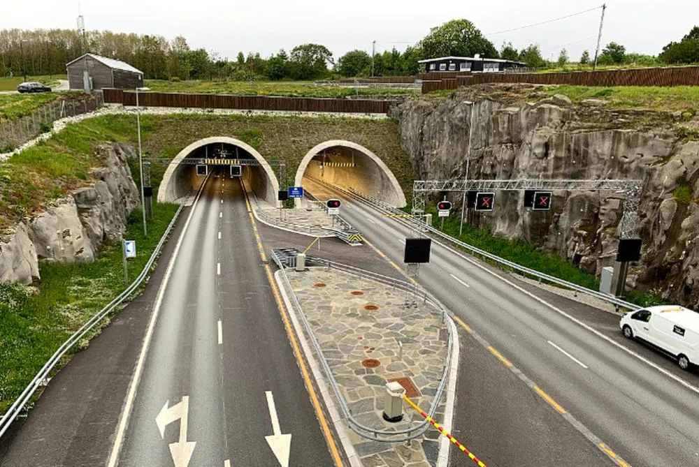 El túnel de Ryfast en Noruega