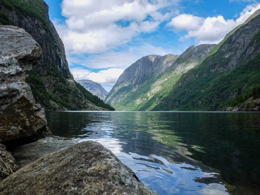 Utsikt över Nærøyfjorden