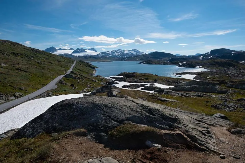 Ruten gjennom Jotunheimen nasjonalpark